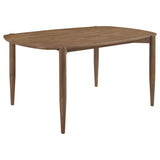 Dortch 5-piece Oval Solid Wood Dining Set Walnut | Brown | Walnut | 108461-S5