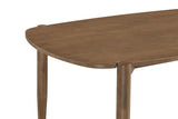 Dortch Oval 63-inch Solid Wood Dining Table Walnut | Brown | Walnut | 108461