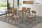 Dortch Oval 63-inch Solid Wood Dining Table Walnut | Brown | Walnut | 108461