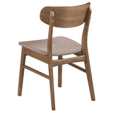 Dortch Dining Side Chair Walnut and Brown (Set of 2) | Brown | Walnut | 108462