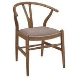 Dinah Wood Wishbone Dining Side Chair Walnut (Set of 2) | Brown | Walnut | 108472