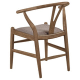 Dinah Wood Wishbone Dining Side Chair Walnut (Set of 2) | Brown | Walnut | 108472
