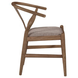 Dinah Wood Wishbone Dining Side Chair Walnut (Set of 2) | Brown | Walnut | 108472