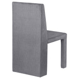 Tordera Velvet Upholstered Dining Side Chair Grey (Set of 2) | Grey | 108512