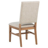 Middleton 6-piece Extension Leaf Dining Set Brown and Beige | King | Brown | Natural | 108540-S6