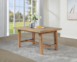 Middleton 76-inch Extension Leaf Dining Table Natural Brown | Beige | Natural | 108540