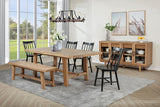 Middleton 76-inch Extension Leaf Dining Table Natural Brown | Beige | Natural | 108540