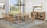 Middleton 10-piece Extension Leaf Dining Set Natural Brown | Beige | Natural | 108541-S10N