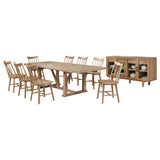 Middleton 10-piece Extension Leaf Dining Set Natural Brown | Beige | Natural | 108541-S10N