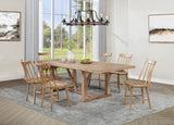 Middleton 7-piece Extension Leaf Dining Set Natural Brown | Beige | Natural | 108541-S7N