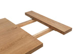 Middleton 106-inch Extension Leaf Dining Table Natural Brown | Full | Beige | Natural | 108541