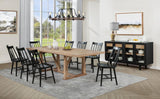 Middleton 106-inch Extension Leaf Dining Table Natural Brown | Full | Beige | Natural | 108541