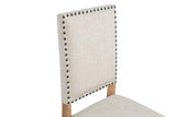 Middleton Upholstered Dining Side Chair Beige (Set of 2) | Brown | Natural | 108542
