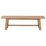Middleton 60-inch Wood Backless Dining Bench Natural Brown | Brown | Natural | 108543