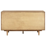 Middleton 4-door Sideboard Server with Dual Drawers Natural | Brown | Natural | 108545NAT