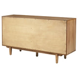 Middleton 4-door Sideboard Server with Dual Drawers Natural | Brown | Natural | 108545NAT