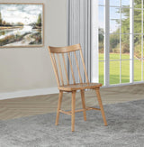 Middleton Solid Wood Dining Side Chair Brown (Set of 2) | Brown Natural | 108546NAT