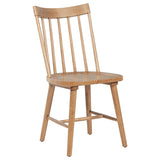 Middleton Solid Wood Dining Side Chair Brown (Set of 2) | Brown Natural | 108546NAT