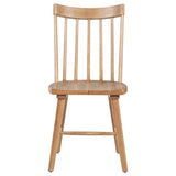 Middleton Solid Wood Dining Side Chair Brown (Set of 2) | Brown Natural | 108546NAT