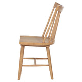 Middleton Solid Wood Dining Side Chair Brown (Set of 2) | Brown Natural | 108546NAT