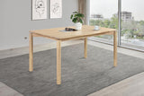 Parkridge 59-inch Rectangular Dining Table White Washed | King | White | White Washed | 108551