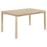 Parkridge 59-inch Rectangular Dining Table White Washed | King | White | White Washed | 108551