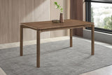 Parkridge 59-inch Rectangular Dining Table Natural Walnut | King | Brown | Natural Walnut | 108561