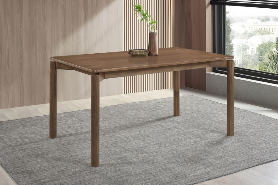 Parkridge 59-inch Rectangular Dining Table Natural Walnut | King | Brown | Natural Walnut | 108561