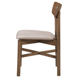 Parkridge Dining Side Chair Natural Walnut (Set of 2) | King | Brown | Natural Walnut | 108562