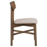 Parkridge Dining Side Chair Natural Walnut (Set of 2) | King | Brown | Natural Walnut | 108562