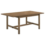 Crestmore 71-inch Rectangular Wood Dining Table Walnut | King | Brown | Walnut | 108571