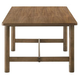 Crestmore 71-inch Rectangular Wood Dining Table Walnut | King | Brown | Walnut | 108571