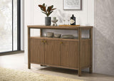 Crestmore 52-inch Dining Cabinet Sideboard Buffet Walnut | Brown | Walnut | 108575