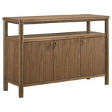 Crestmore 52-inch Dining Cabinet Sideboard Buffet Walnut | Brown | Walnut | 108575
