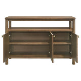 Crestmore 52-inch Dining Cabinet Sideboard Buffet Walnut | Brown | Walnut | 108575