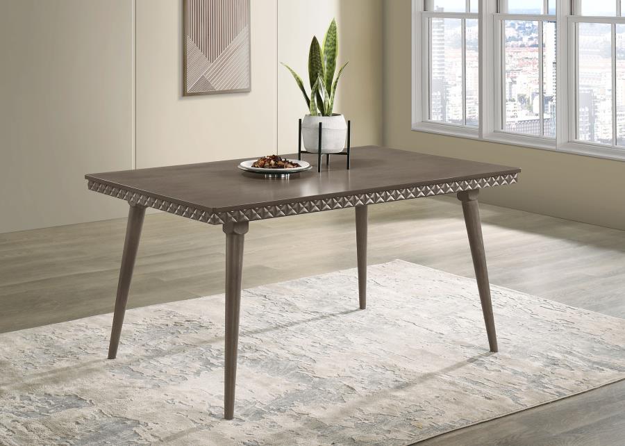 Onslow 59-inch Rectangular Wood Dining Table Dark Brown | Brown | Dark Brown | 108621