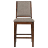 Patterson 7-piece Counter Height Dining Set Mango Oak | Brown | Mango Oak / Black | 108888-S7