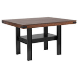 Patterson 60-inch Counter Height Dining Table Mango Oak | Brown | Mango Oak / Black | 108888