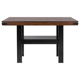 Patterson 60-inch Counter Height Dining Table Mango Oak | Brown | Mango Oak / Black | 108888