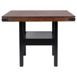 Patterson 60-inch Counter Height Dining Table Mango Oak | Brown | Mango Oak / Black | 108888