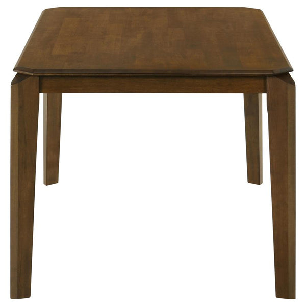 Almonte 5-piece 59-inch Rectangular Dining Set Dark Brown