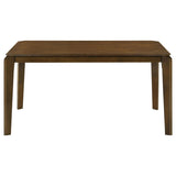 Almonte 59-inch Rectangular Wood Dining Table Dark Brown | Brown | Dark Brown | 108921