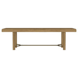 Arini 5-piece Extension Leaf Dining Table Set Sand Wash and Black | 108931-S5B