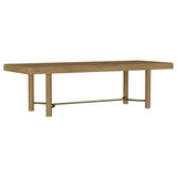 Arini 104-inch Extension Leaf Dining Table Sand Wash | King | Beige | Sand Wash | 108931