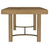 Arini 104-inch Extension Leaf Dining Table Sand Wash | King | Beige | Sand Wash | 108931