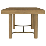 Arini 104-inch Extension Leaf Dining Table Sand Wash | King | Beige | Sand Wash | 108931