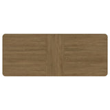 Arini 104-inch Extension Leaf Dining Table Sand Wash | King | Beige | Sand Wash | 108931