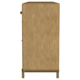 Arini 2-drawer Cane Door Dining Sideboard Server Sand Wash | Brown Sand Wash | 108935SWD