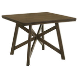 Canfield 47-inch Square Counter Height Dining Table Brown | Brown | 109178
