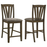 Canfield Counter Height Dining Side Chair Brown (Set of 2) | Brown | 109179
